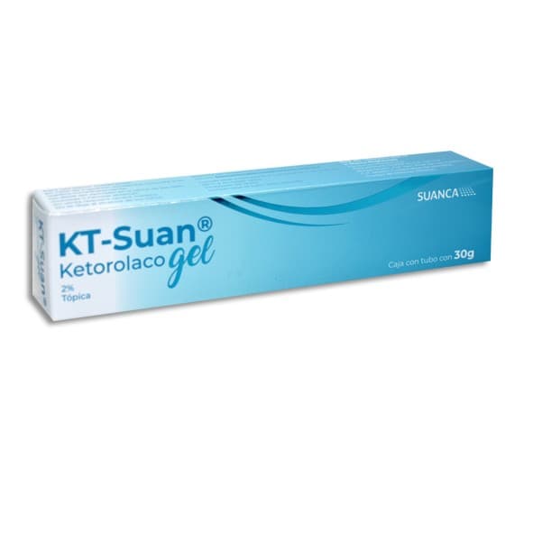 Kt-suan Gel 2% Tópica Tubo C/30 G.