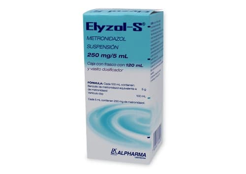 Elyzol-s Susp. Fco. 120 Ml. 250 Mg/5 Ml.