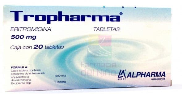 Tropharma C/20 Tabs. 500 Mg.