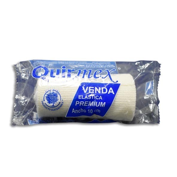 Venda Elástica (quirmex) A: 10cm. L: 5mt. C/1 Pza.