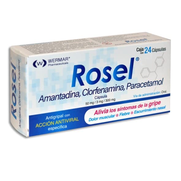 Rosel C/24 Caps. 50/3/300 Mg.
