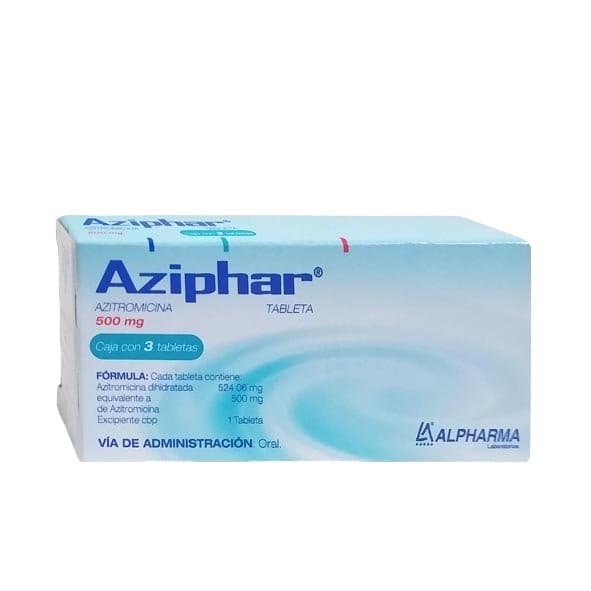 Aziphar C/4 Tabs. 500 Mg.