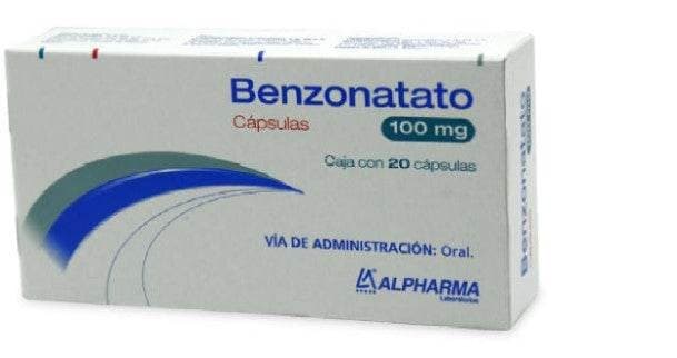 Benzonatato (alpharma) C/20 Caps. 100 Mg.
