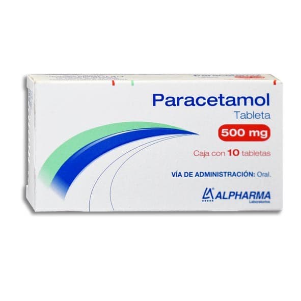 Paracetamol (alpharma) C/10 Tabs. 500 Mg.