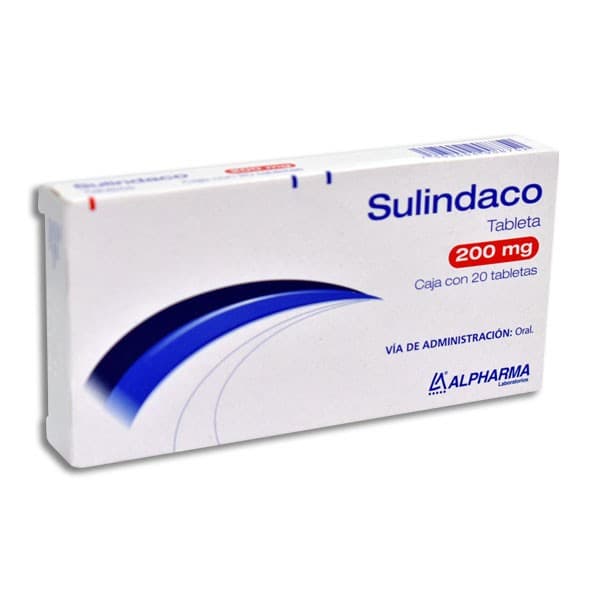 Sulindaco (alpharma) C/20 Tabs. 200 Mg.