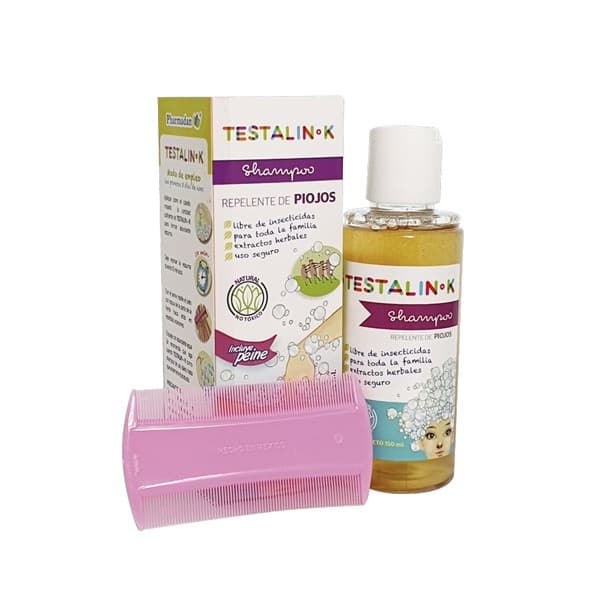Testalin-k Shampoo y Peine Fco. 150 Ml.