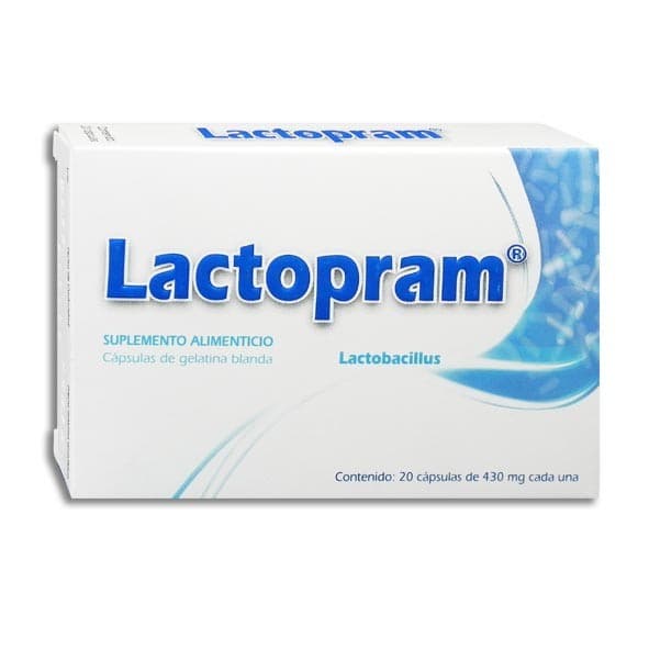 Lactopram C/20 Caps. 430 Mg.
