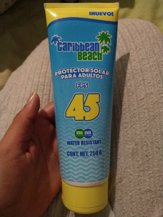 Protector Solar Adultos (c. Beach) Fps 45 Crema Tubo C/250 G.