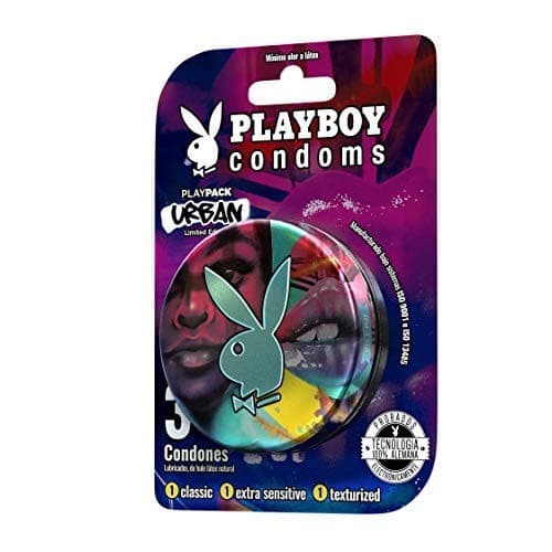 Playboy Mixtos (clásico/exsensible/textdo) Blister C/3 Condones.