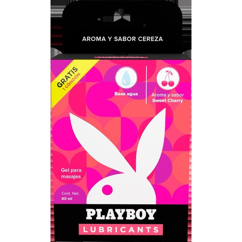 Playboy Lubricants Gel Cja. C/1 Fco. 60 Ml+1 Condón.