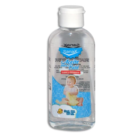Aceite para Bebé (sanax) Fco. C/ 60 Ml.