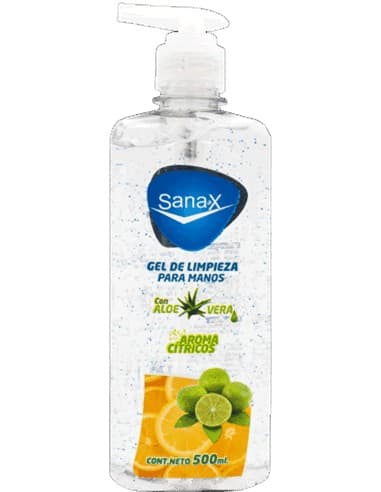 Gel de Limpieza para Manos (sanax) Fco. C/500 Ml.