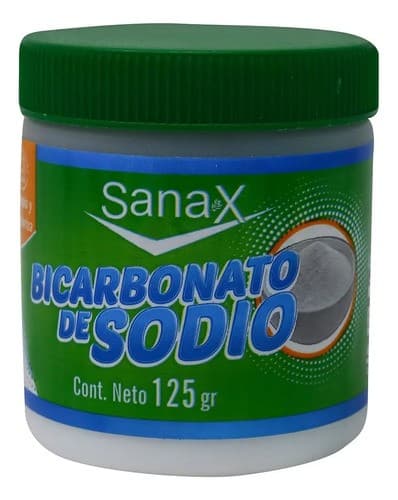 Bicarbonato de Sodio (sana-x) Tarro 125 G.