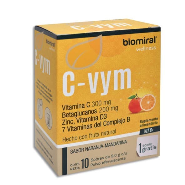 C-vym Polvo Efervescente C/10 Sobs. 9 G.