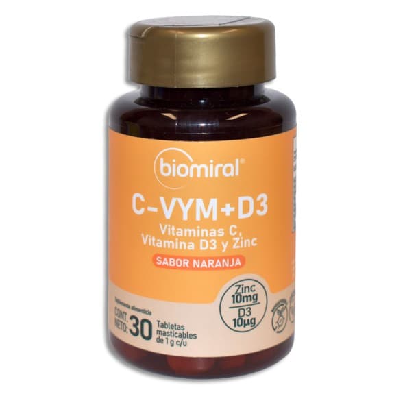 C-vym C/30 Tabs Masticables 1000 Mg.