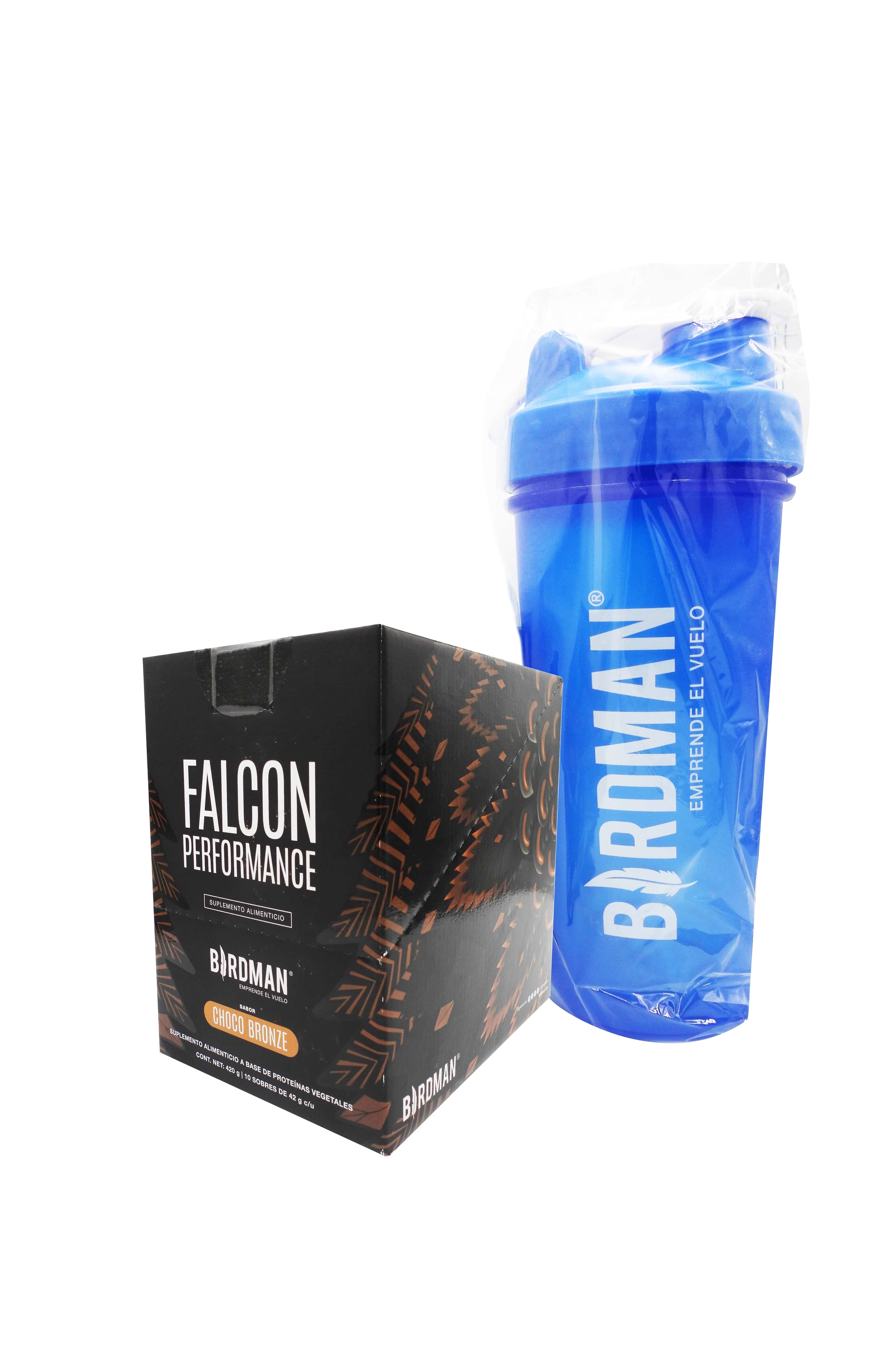Falcon Performance Sab. Choco Bronze Cja. C/10 Sobs. Polvo 46 G.