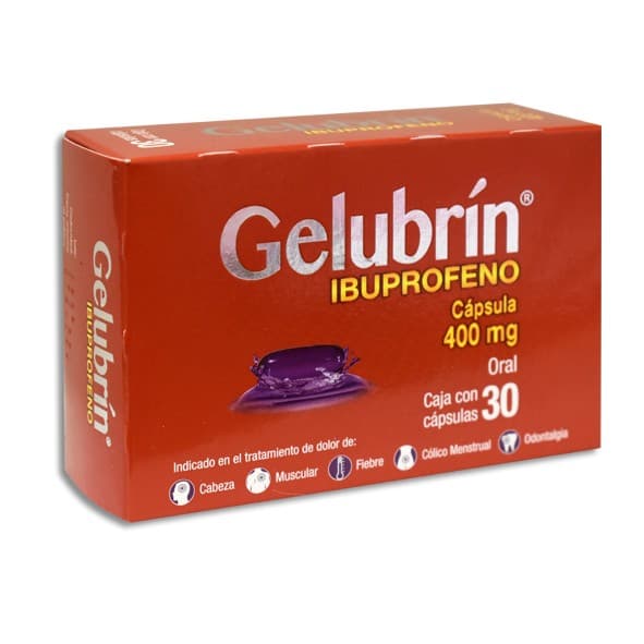 Gelubrín C/30 Caps. 400 Mg.