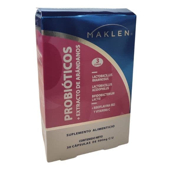 Probióticos para Mujer (maklen) C/30 Caps. L.r. 500 Mg.
