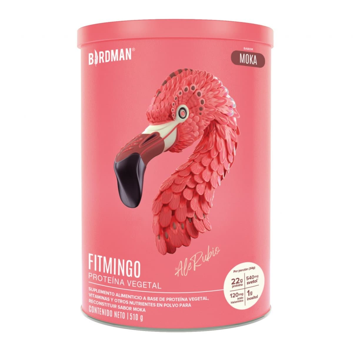 Fitmingo Ale Rubio Sab. Moka Bote Polvo 510 G.