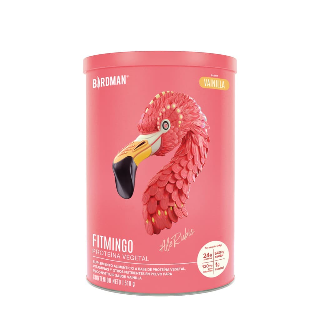 Fitmingo Ale Rubio Sab. Vainilla Bote Polvo 510 G.