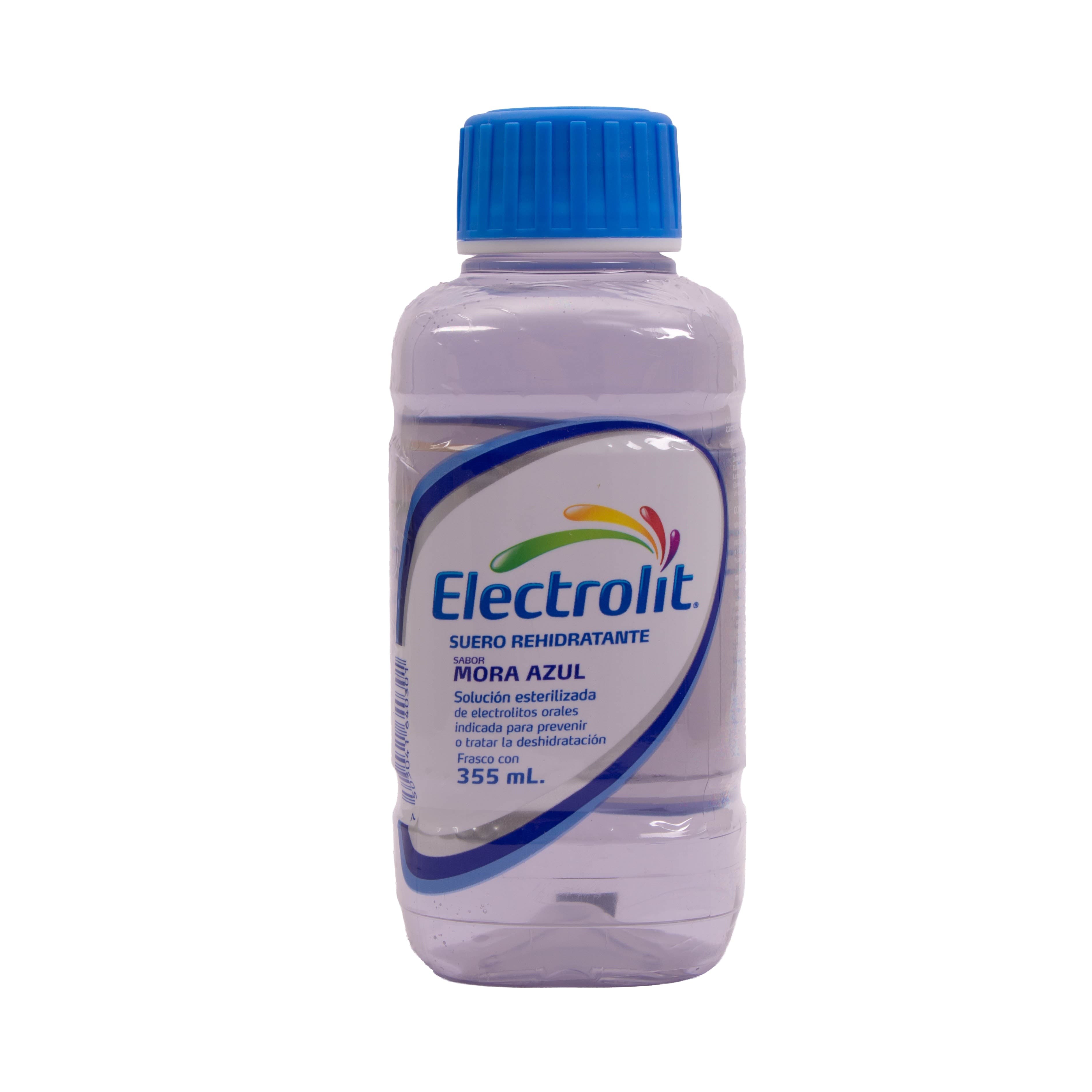 Electrolit Electrolitos Orales Sol. Sab. Mora Azul 355 Ml.