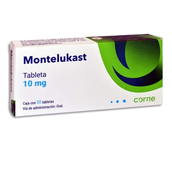 Montelukast (corne) C/30 Tabs. 10 Mg.