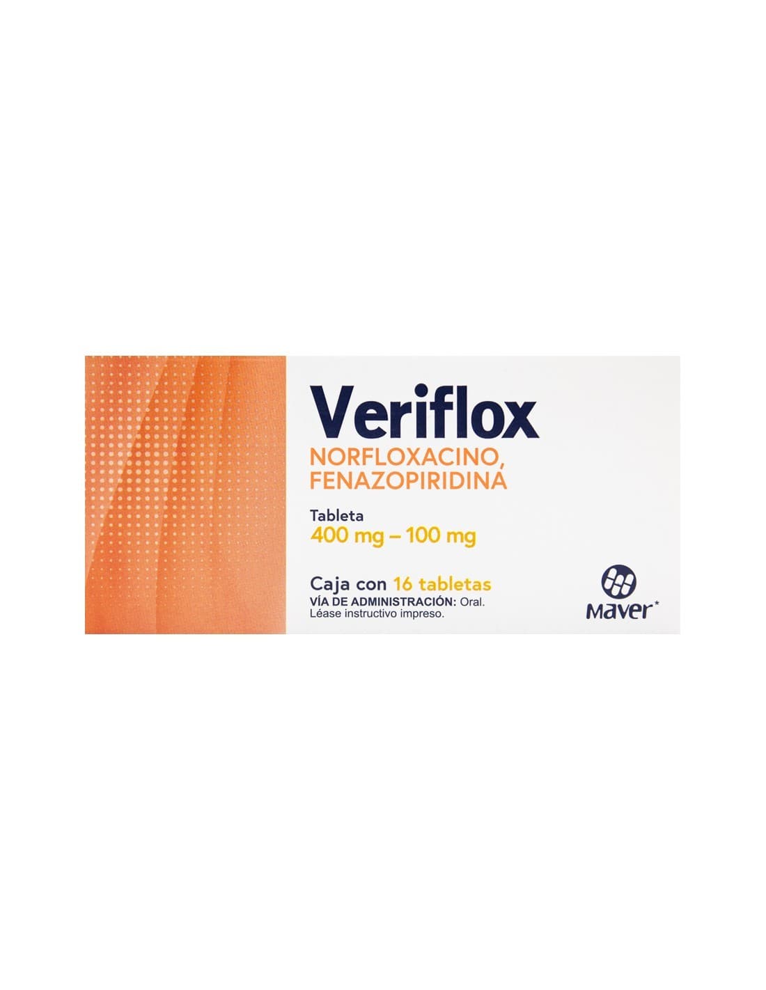 Veriflox C/16 Tabs. 400/100 Mg.