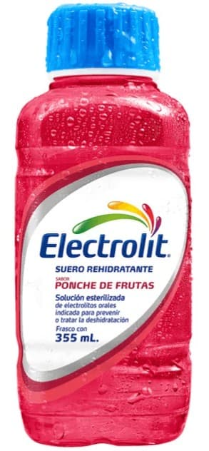 Electrolit Electrolitos Orales Sol. Sab. Ponche de Frutas 355 Ml.