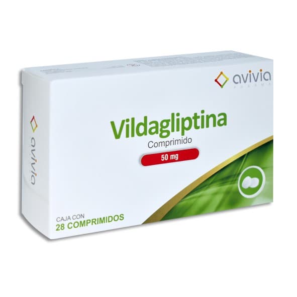 Vildagliptina (avivia) C/28 Comps. 50 Mg.