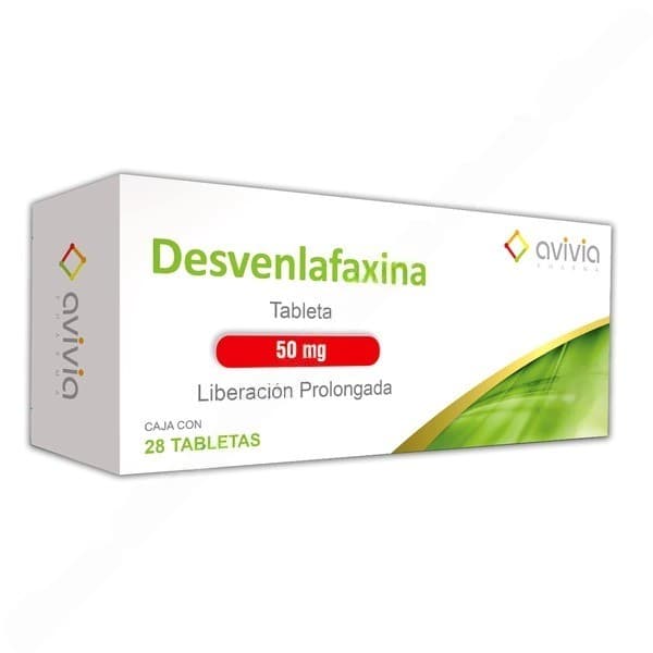 Desvenlafaxina (avivia) C/28 Tabs. L.p. 50 Mg.