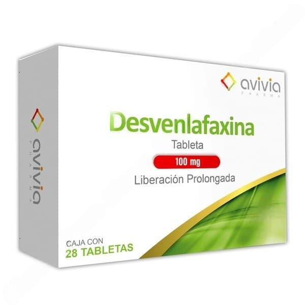 Desvenlafaxina (avivia) C/28 Tabs. L.p. 100 Mg.