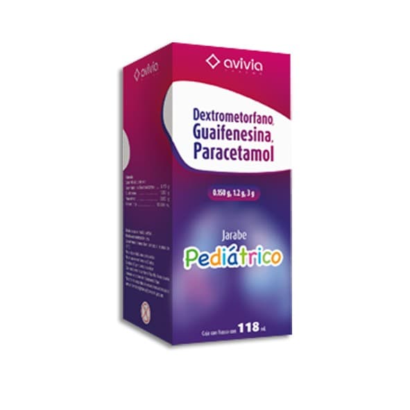 Dextrfno/guiafna/parctml. (avivia) Jbe. Ped. Fco.118 Ml. 0.150/1.2/3 G.