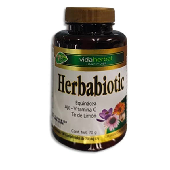 Herbabiotic C/100 Comps. 700 Mg.
