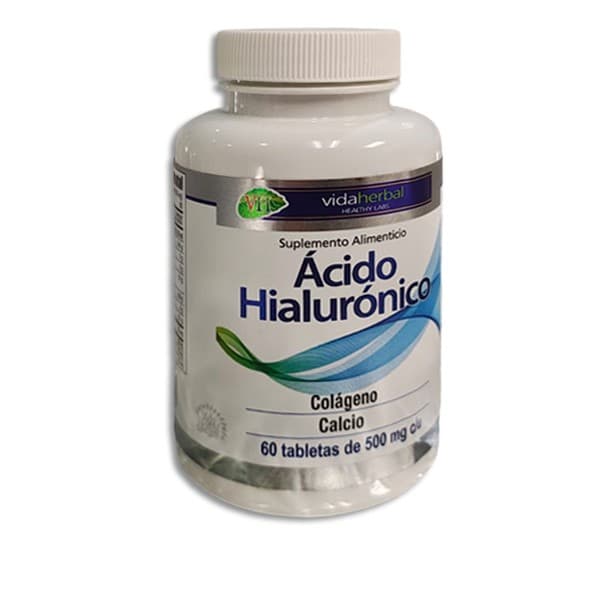 Ácido Hialurónico (vida Herbal) C/60 Tabs. 500 Mg.