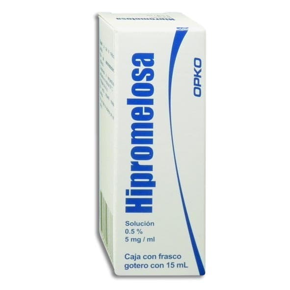 Hipromelosa (opko) Sol. Oftálmica 0.5% Fco. Gotero 15 Ml.