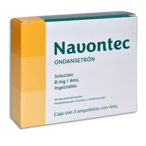 Navontec Sol. Iny. C/3 Amptas. 8 Mg/4 Ml.