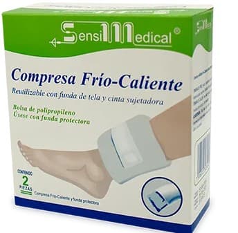 Compresa Frio-caliente Gel (sensimedical) 23x10cm. C/1 Pza.
