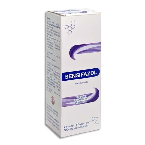 Sensifazol Sol. Iny. C/1 Fco. 100 Ml. 1 G/100 Ml.