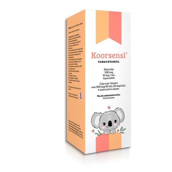 Koorsensi Sol. Iny C/1 Fco. Amp. 500 Mg/50 Ml.