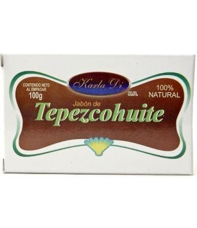 Jabon de Tepezcohuite (karla Di) Barra C/100 G.