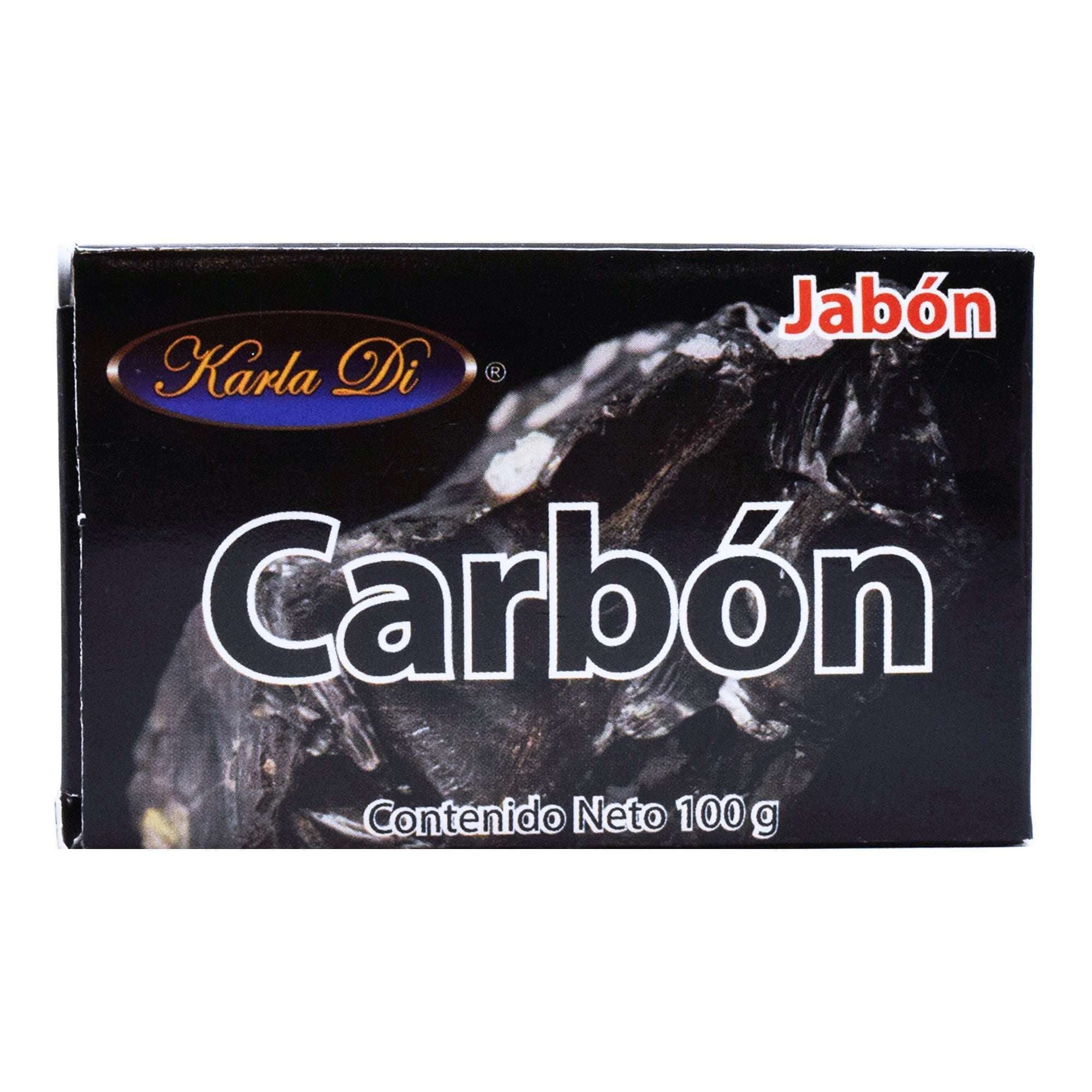 Jabón de Carbón Activado (karla Di) Barra C/100 G.