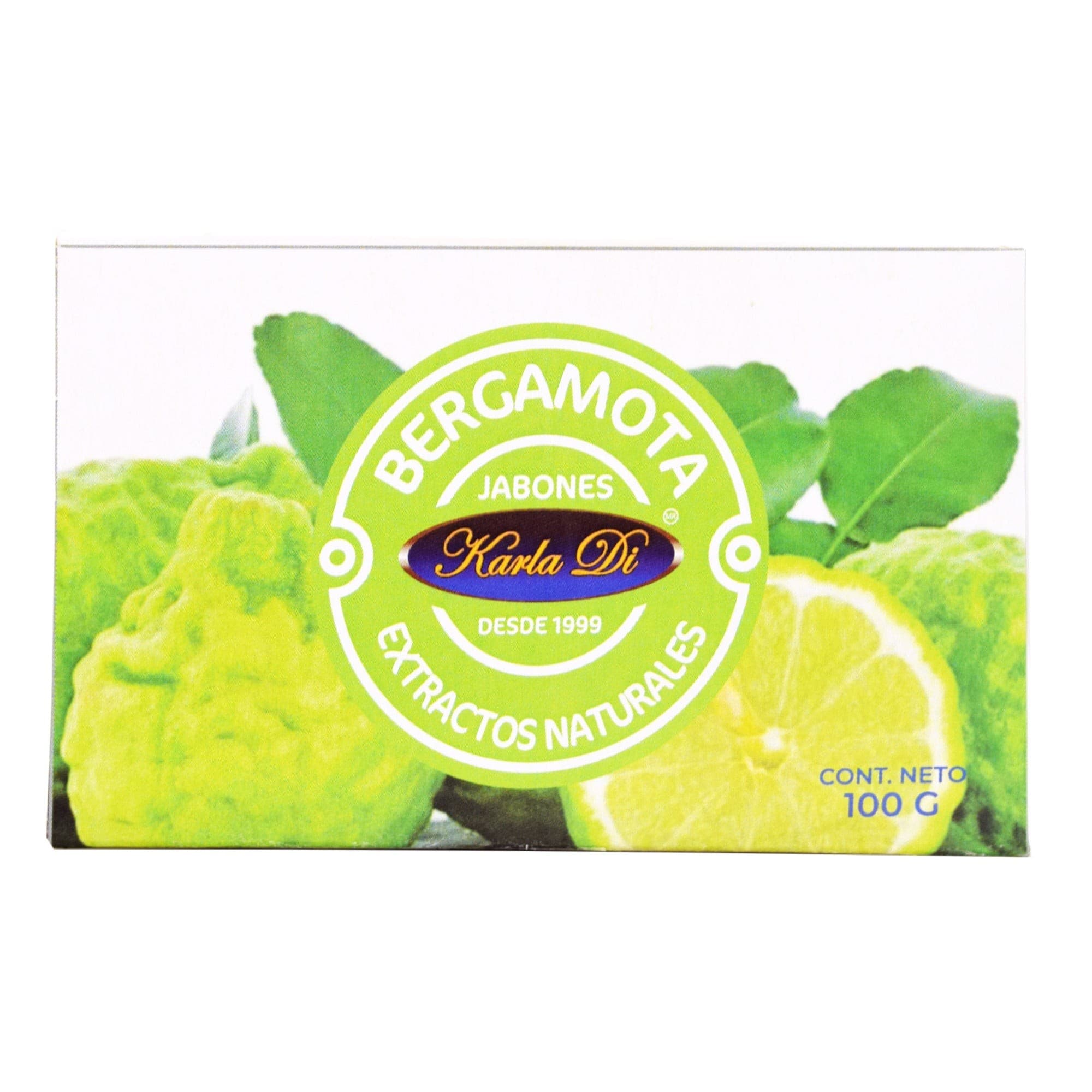 Jabon de Bergamota (karla Di) Barra C/100 G.