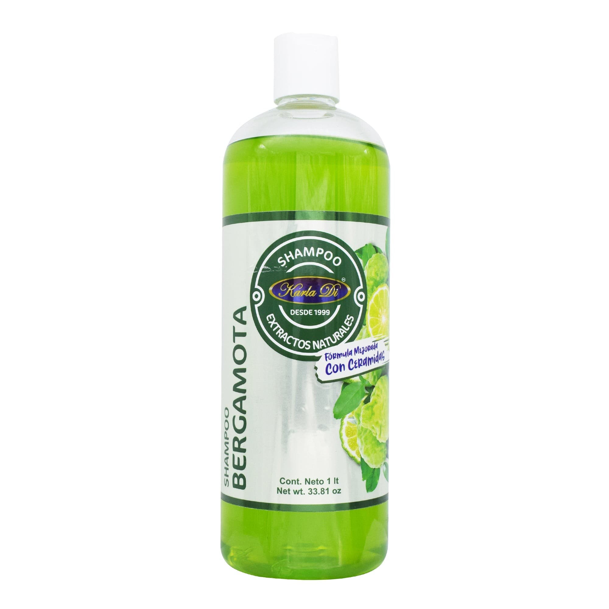 Shampoo de Bergamota con Ceramidas (karla Di) Fco. 1 L.