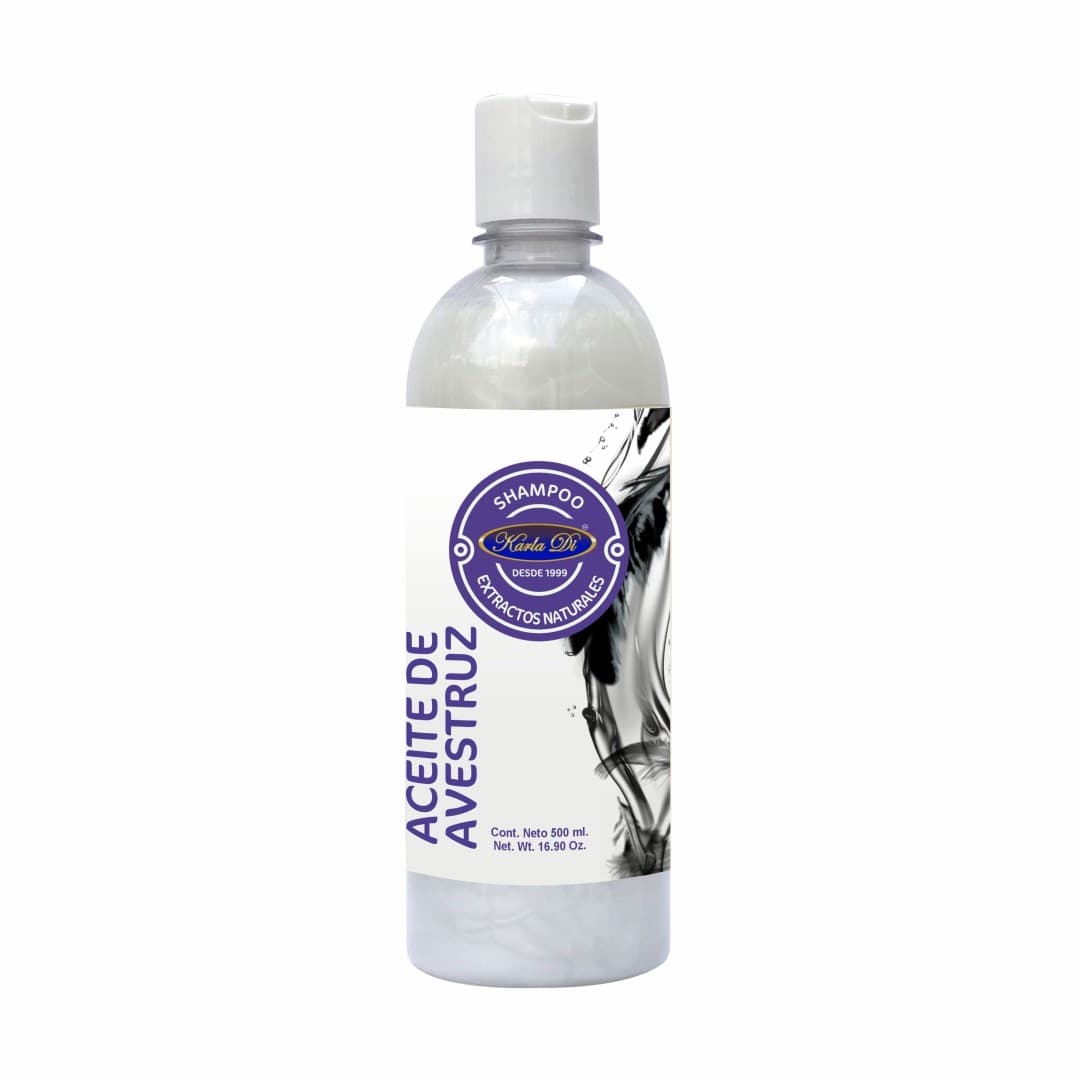 Shampoo Aceite de Avestruz (karla Di) Envase 500 Ml.