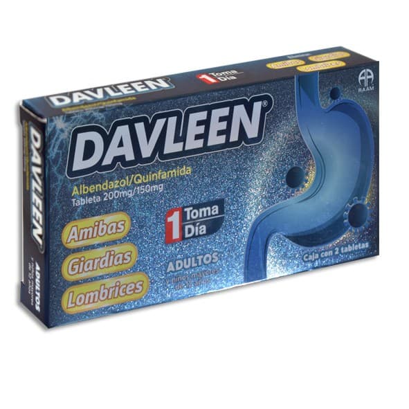 Davleen C/2 Tabs. 200/150 Mg.