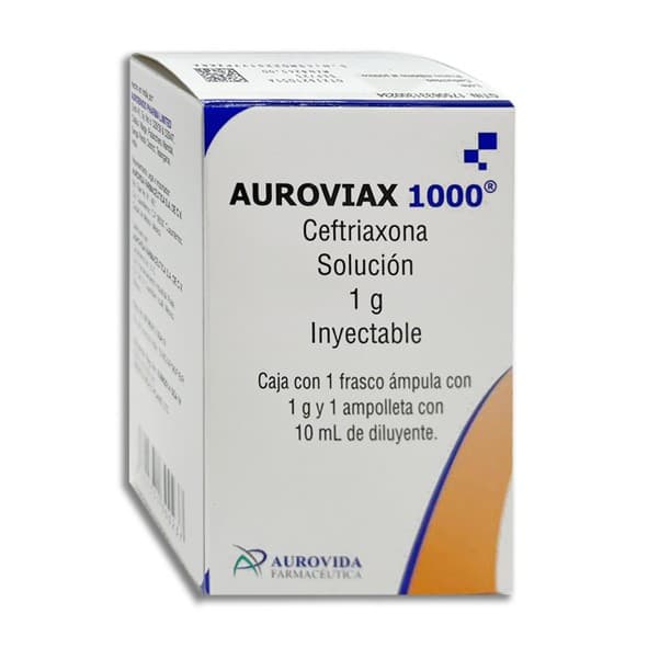 Auroviax 1000 Sol. Iny. Iv. C/1 Fco. Amp. 1 G/10 Ml.