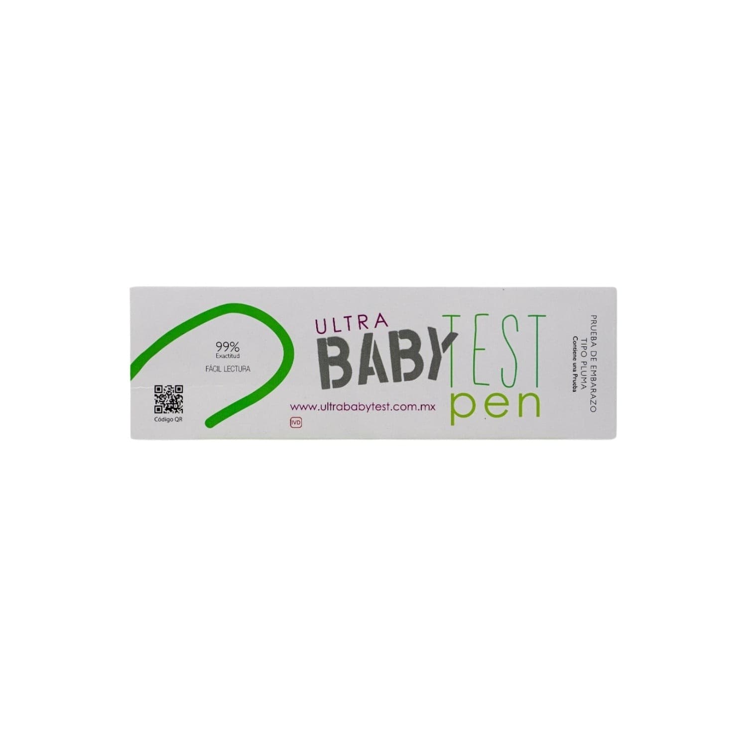 Ultra Baby Test Tipo Pluma C/1 Prueba.