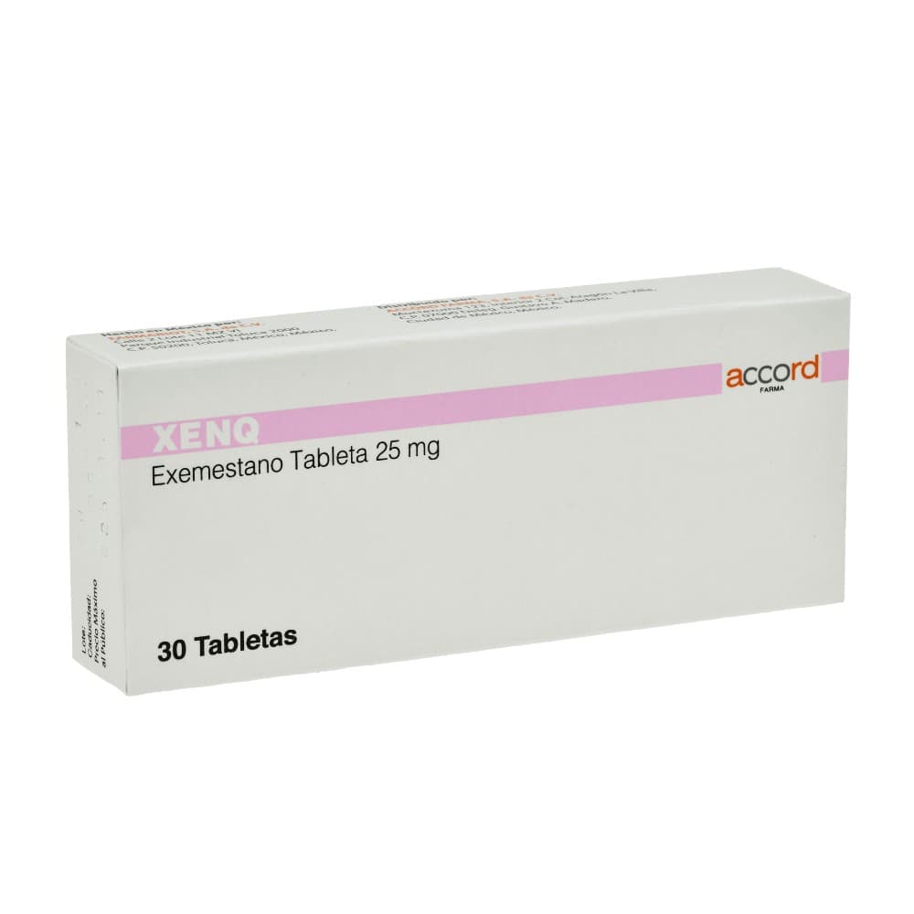 Xenq C/30 Tabletas 25 Mg.