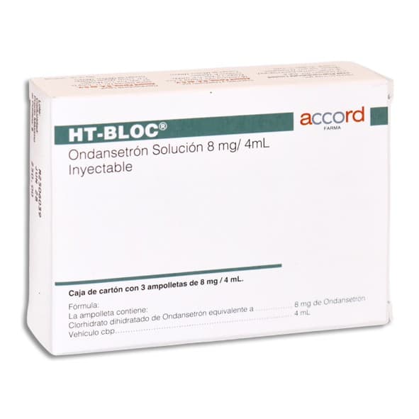 Ht-bloc Sol. Iny. C/3 Amptas. 8 Mg/4 Ml.