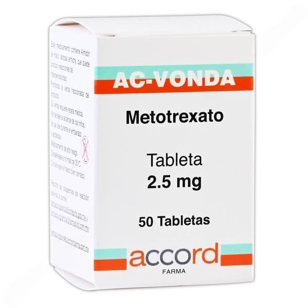 Ac-vonda Cja/fco. C/50 Tabs. 2.5 Mg.